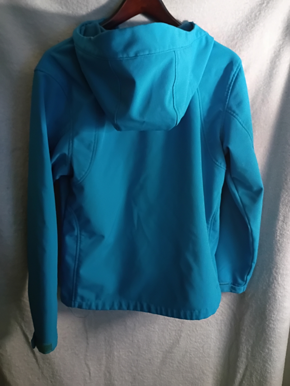 Diamond Supply Co. Teal Hooded Softshell Jacket - Picture 2 of 3